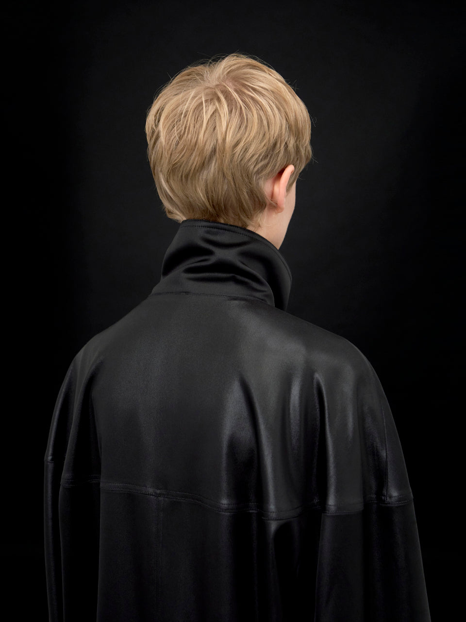【ARIK. アリク AW】Segin oversized panel bomber jacket Black