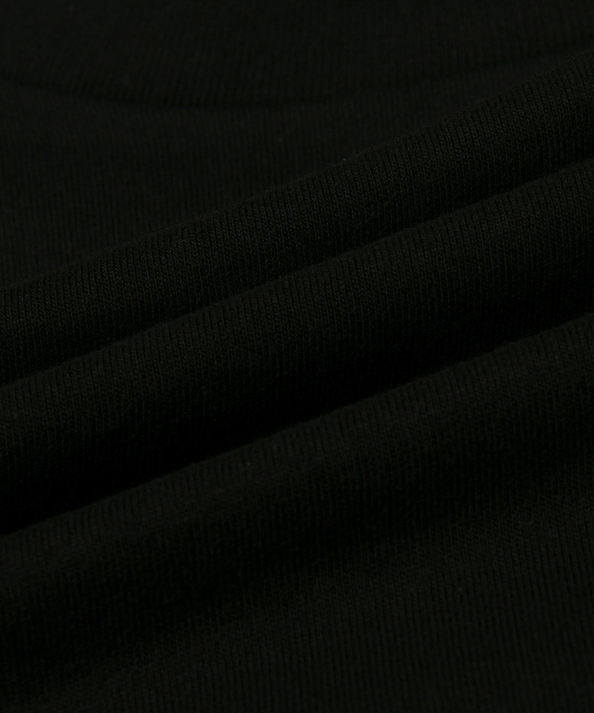 【C Wear シーウエア】Men's Crop Long Sleeve T-Shirt Black