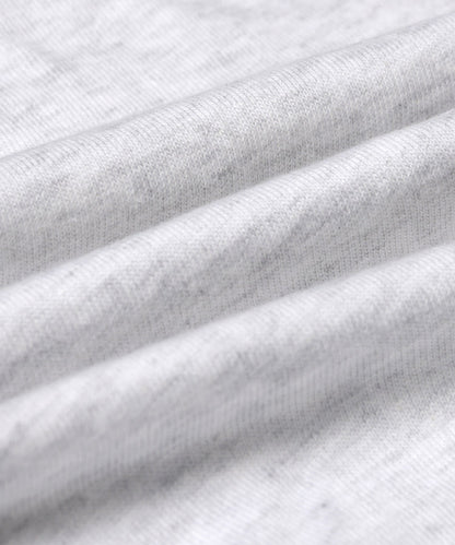 【C Wear シーウエア】 Oversized Crop T-Shirt Melange White