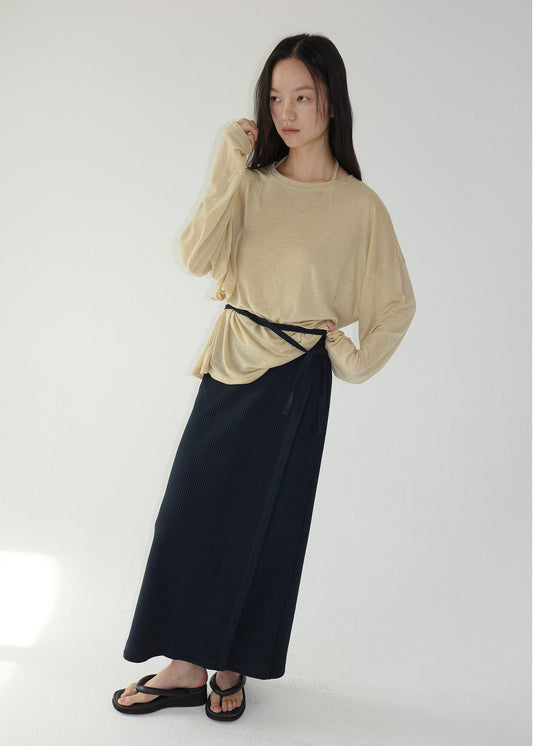 TENCEL TOP SET -YELLOW