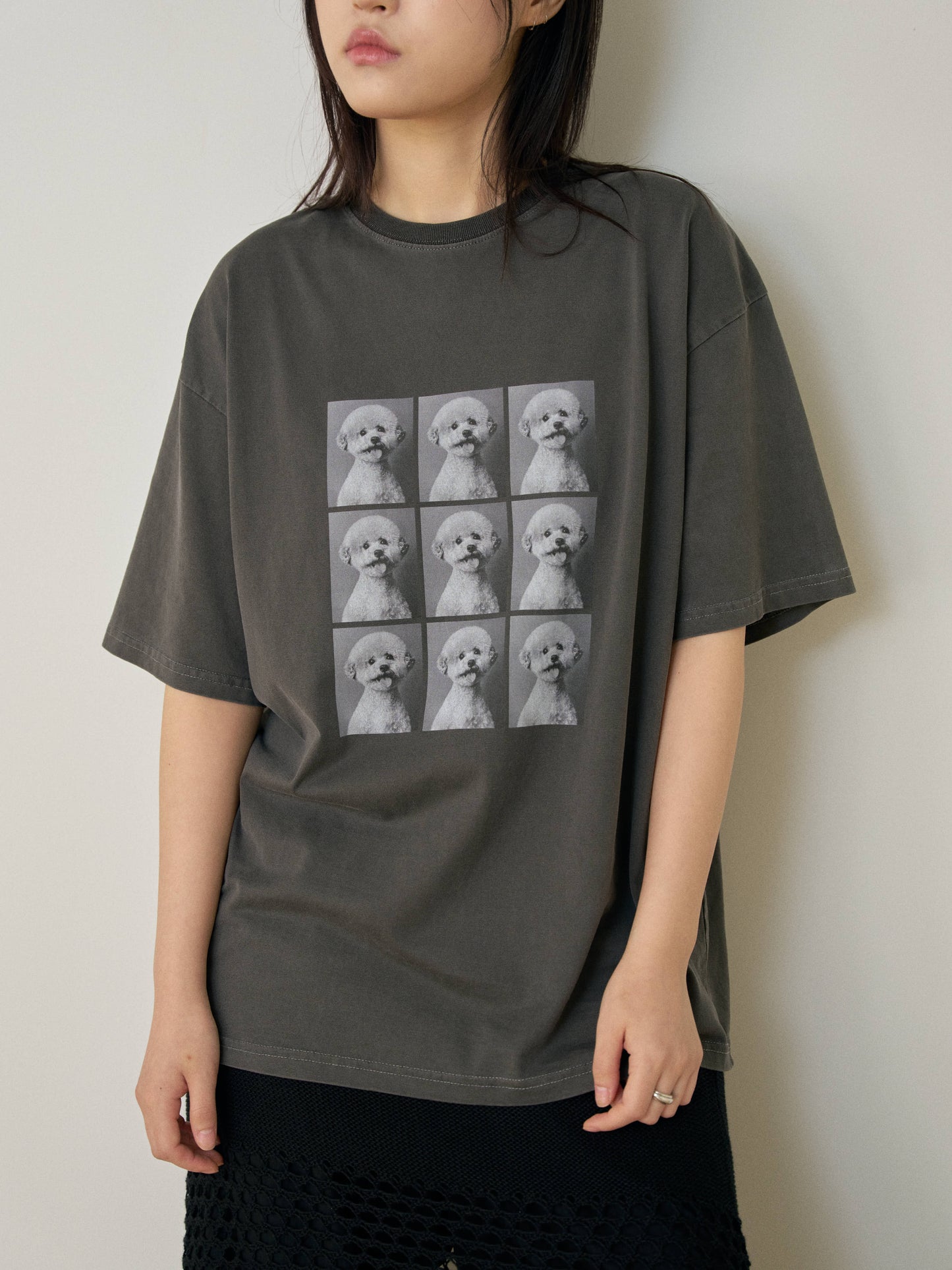 Pigment Animal Short Sleeve – Charcoal