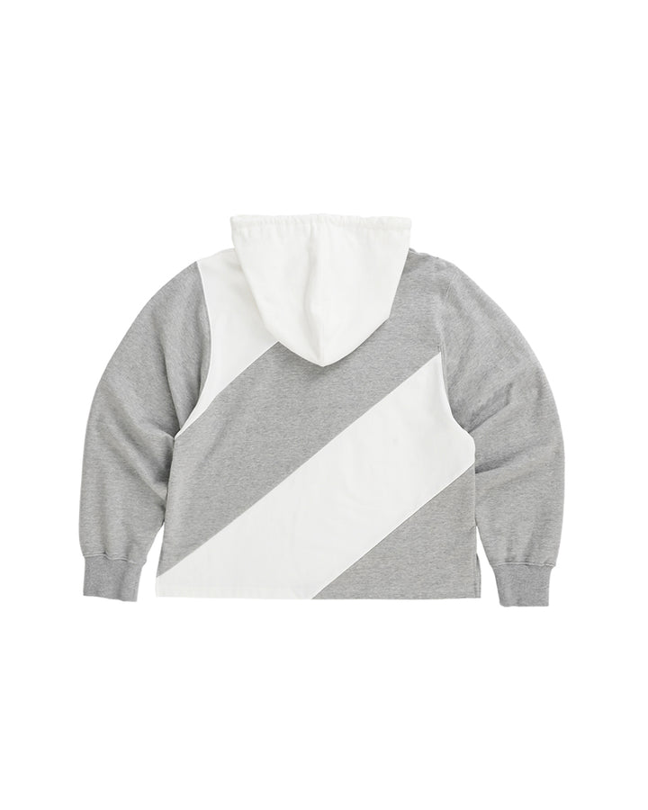 DIAGONAL HOODIE Melange