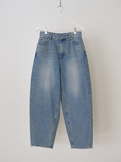 Tapered Denim Pants - Indigo 6