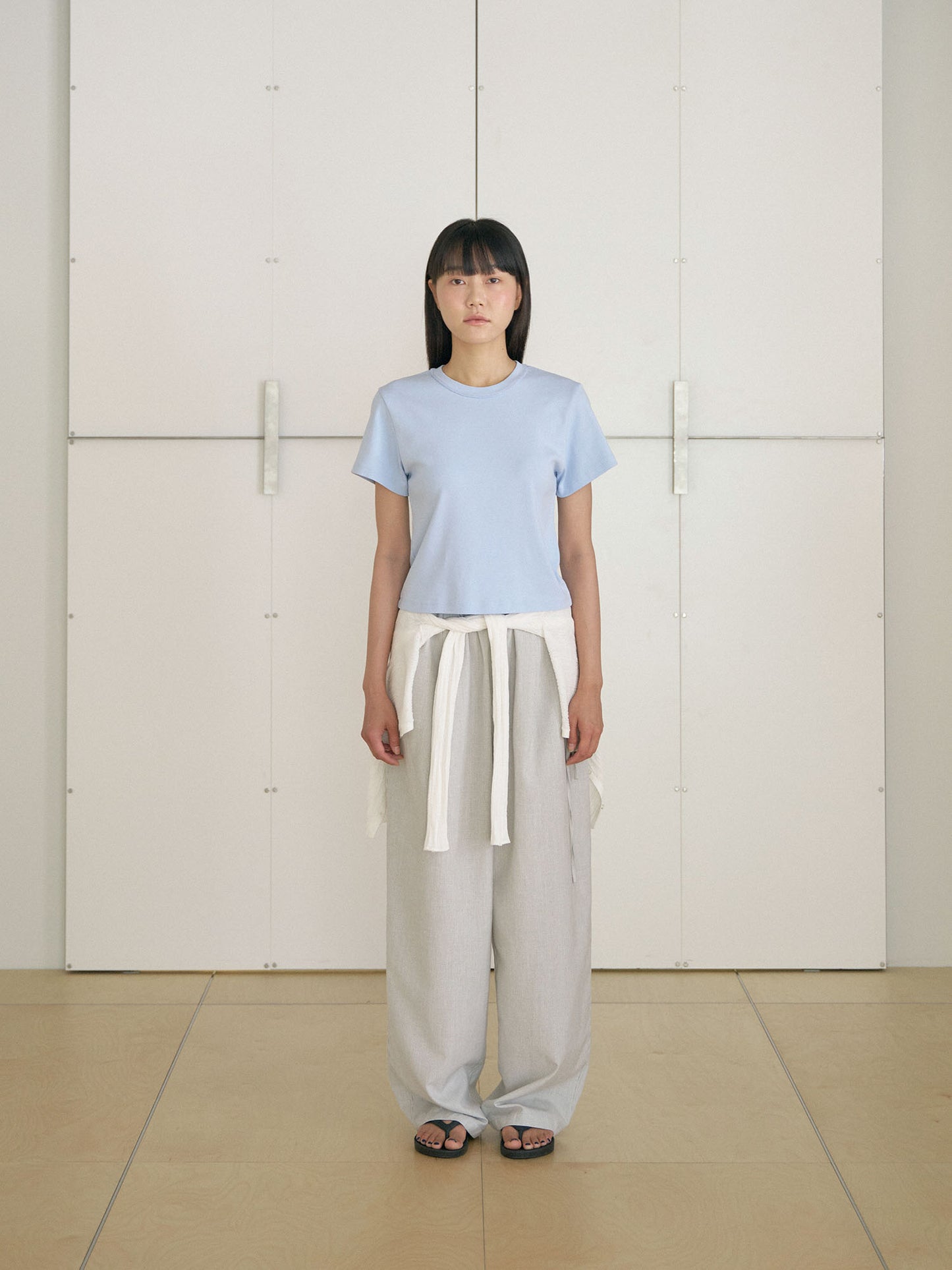 Soft Rib Short Sleeve - Blue