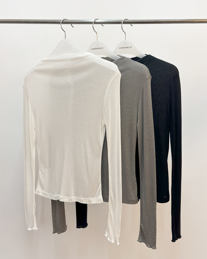 Boat Neck Nut Tee