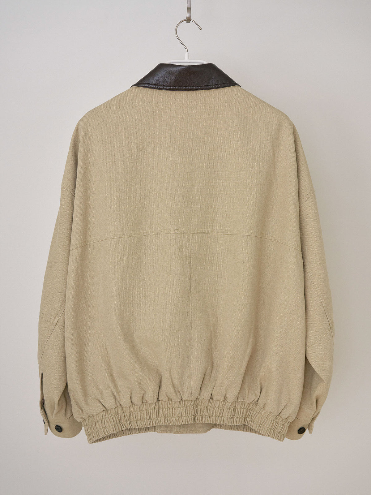 MARAN Washed Oxford Blouson - Beige 商品画像13/21