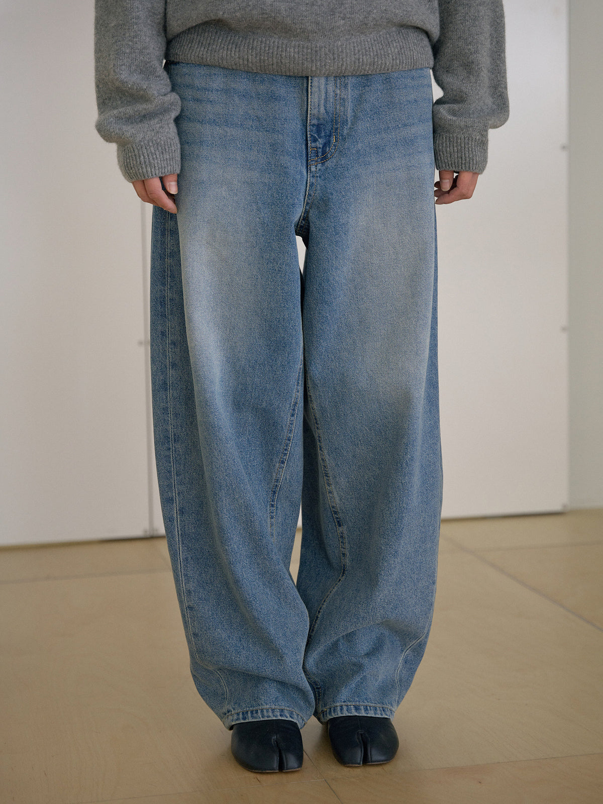 MARAN Tapered Denim Pants - Indigo 商品画像14/21