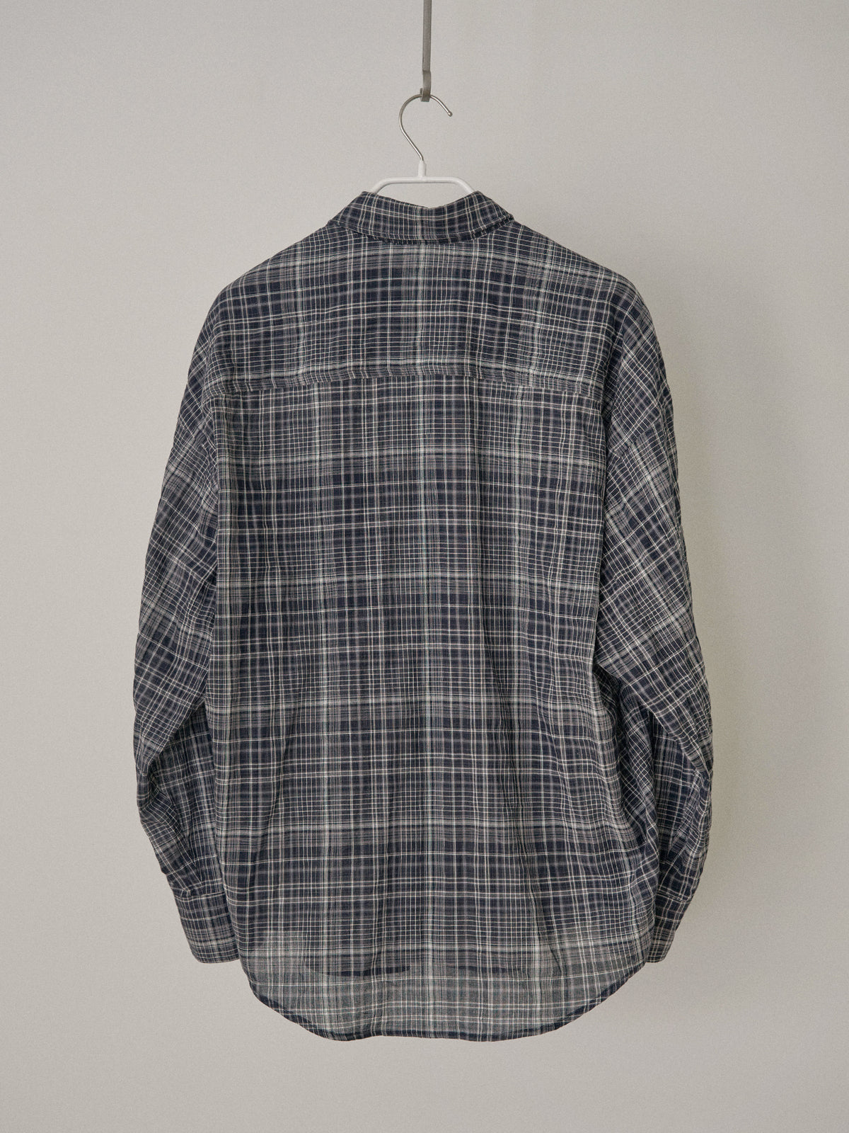 MARAN Check Wire Shirt - Navy 商品画像21/21