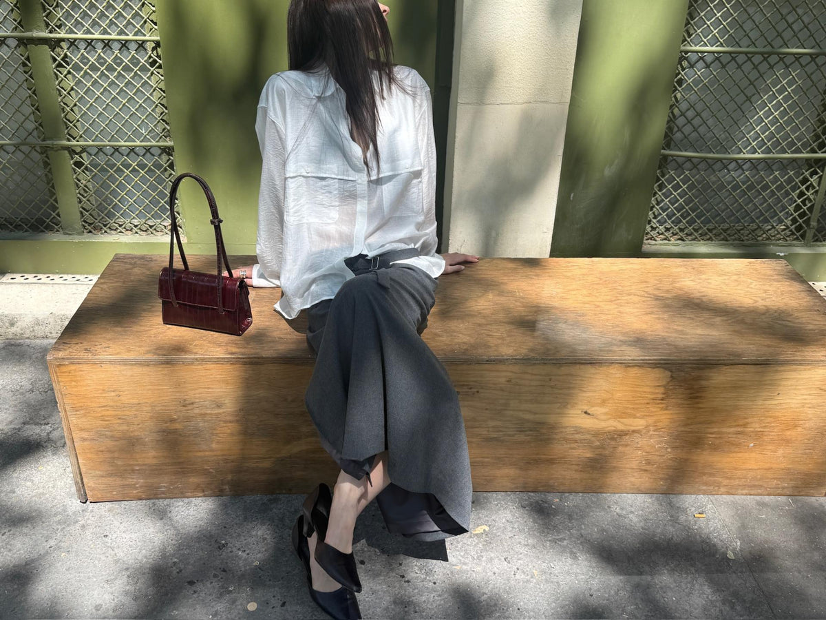 Viscose Wool Skirt