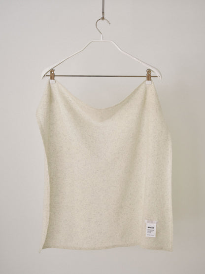 MARAN Cashmere Square Scarf - Oatmeal 商品画像20/21