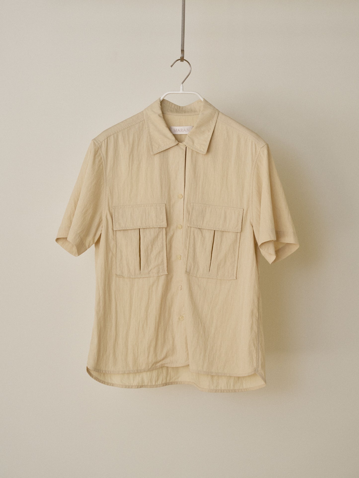 Ray Half Shirt - Ecru