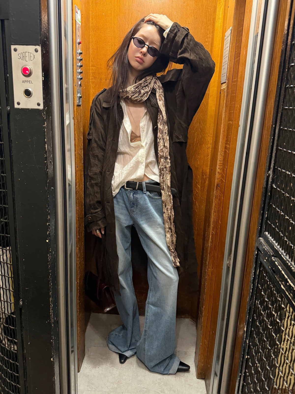 Striped Tencel Shirt