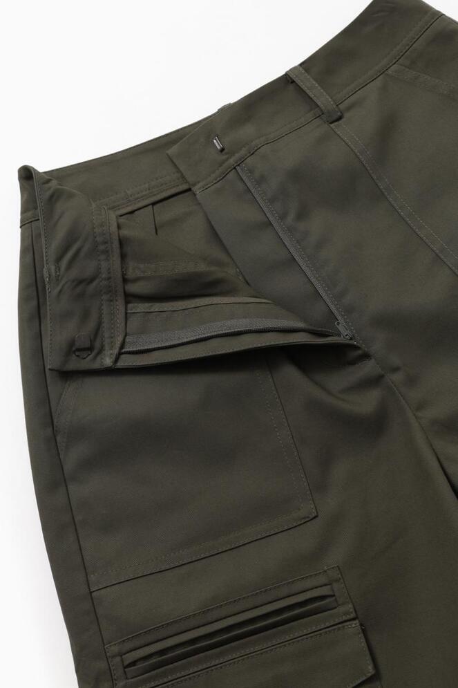 [MORE THAN YESTERDAY]Flap Pocket Cargo Trousers