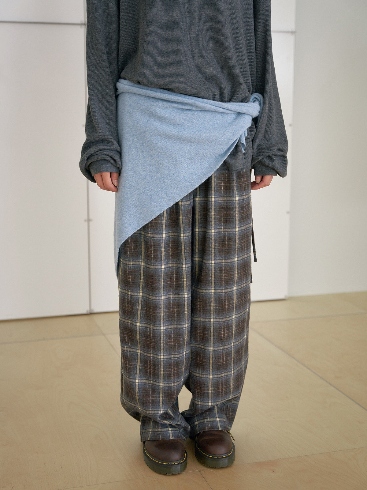 MARAN Triangle Scarf - Blue 商品画像14/21