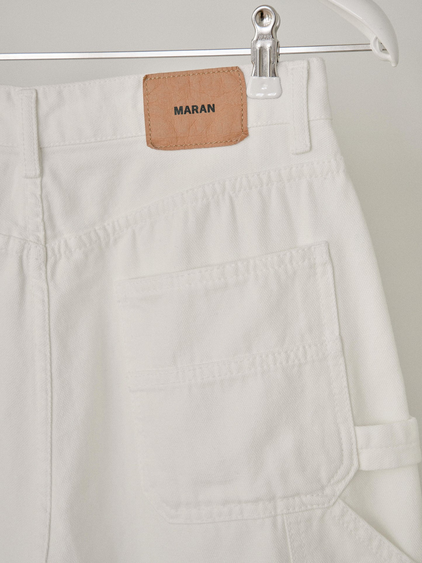 Oxford Work Half Pants - Ivory