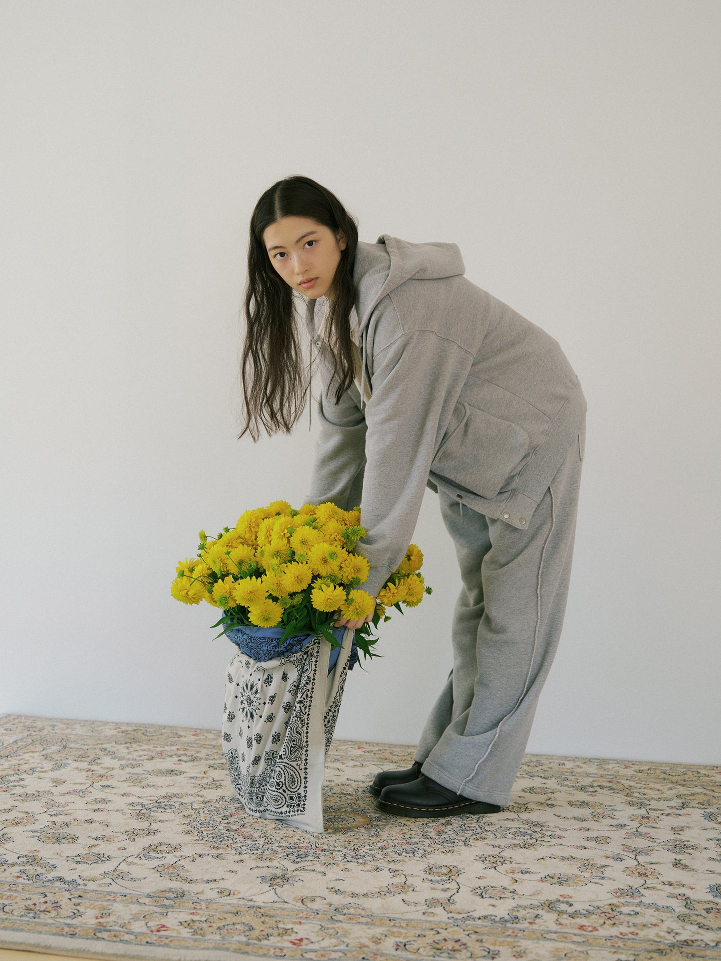 Pigment Square Bag - Beige