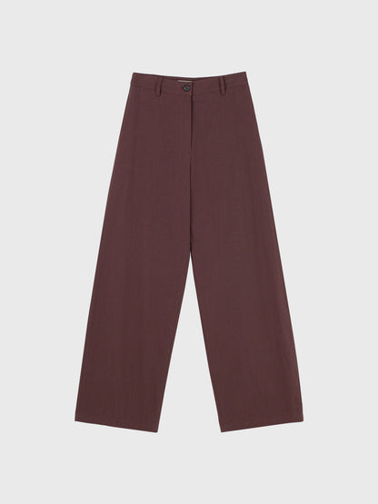 Barrel Cotton Pants