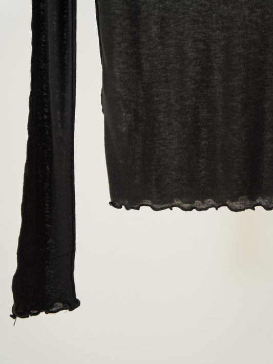Wave Long Sleeve – Black
