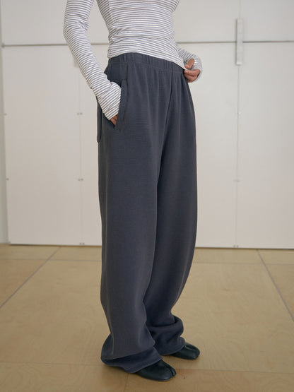 Current Waffle Sweatpants - Charcoal 8