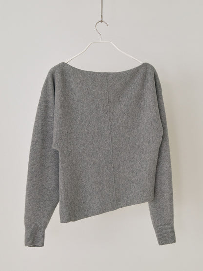 MARAN Flow Boat Neck Pullover - Gray 商品画像13/21