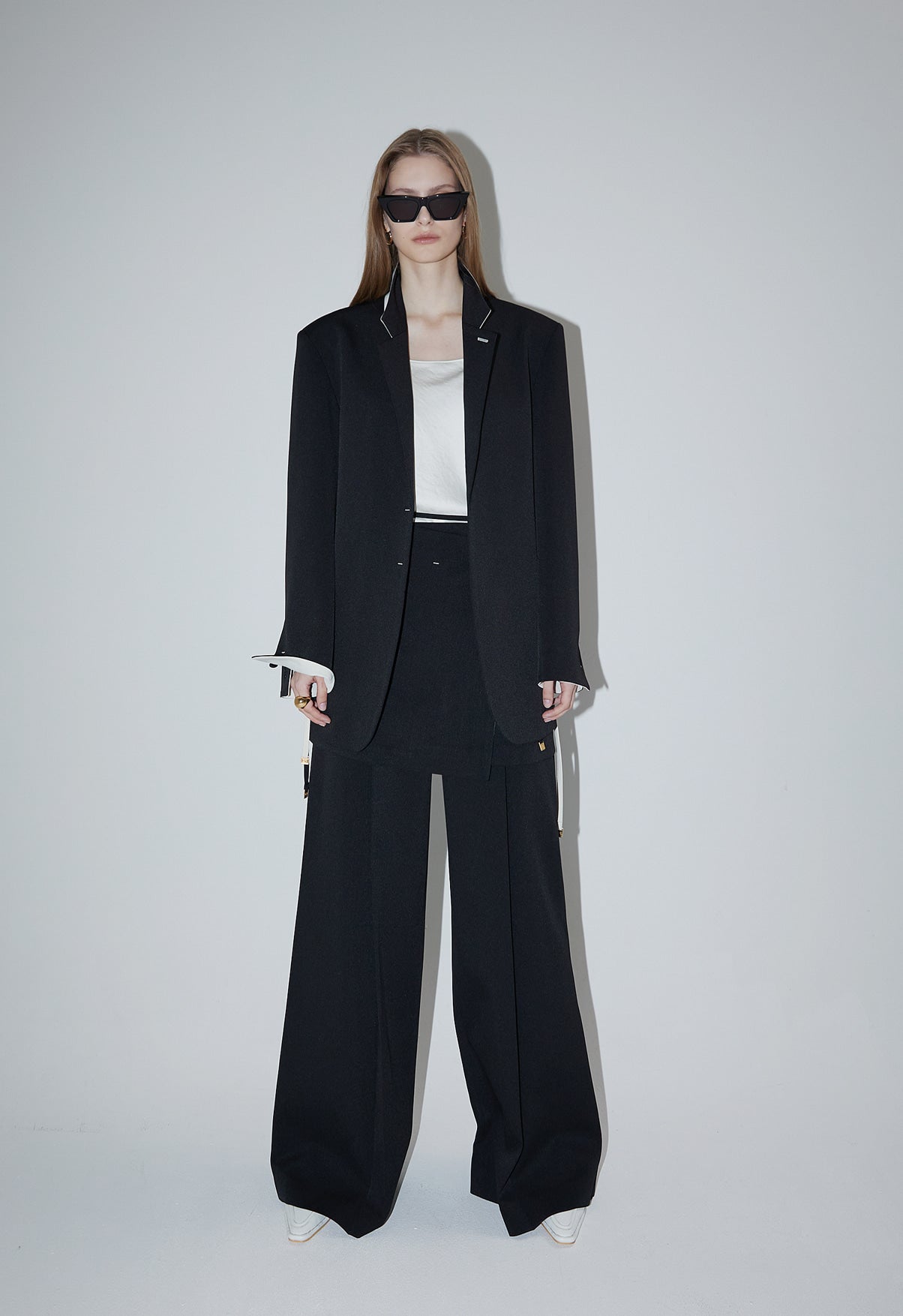 [RENEJ 2025SS] Us Square Tweed Jacket 