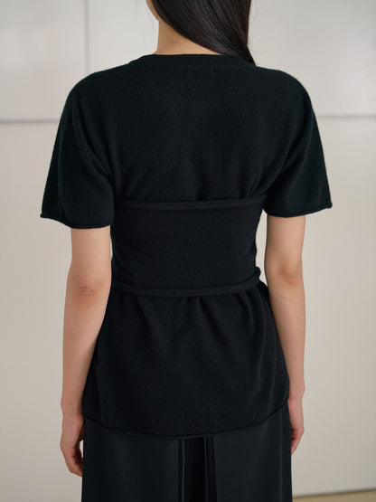 MARAN Cashmere Bustier - Black 商品画像13/21