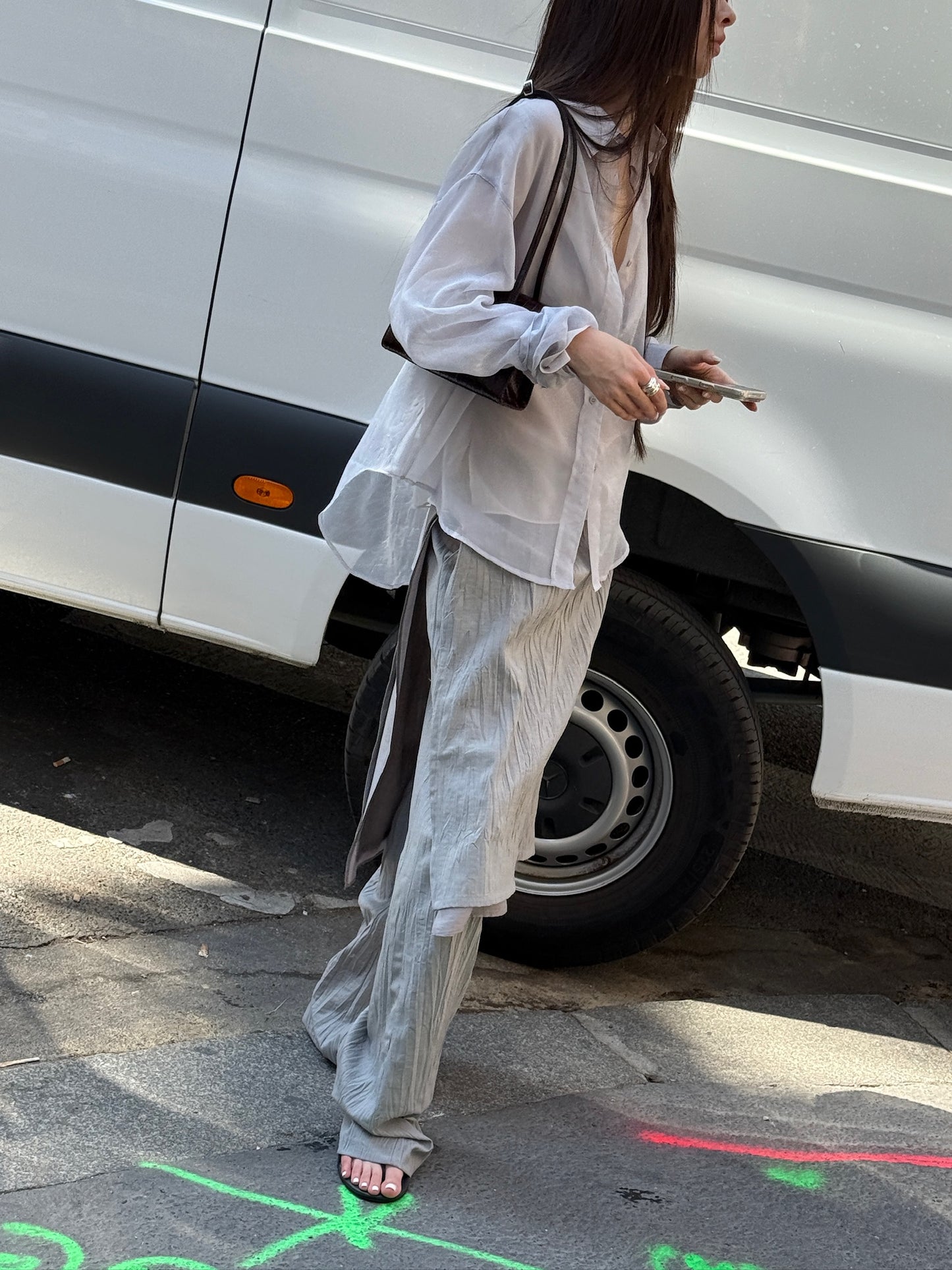 Stretch Layered Pants