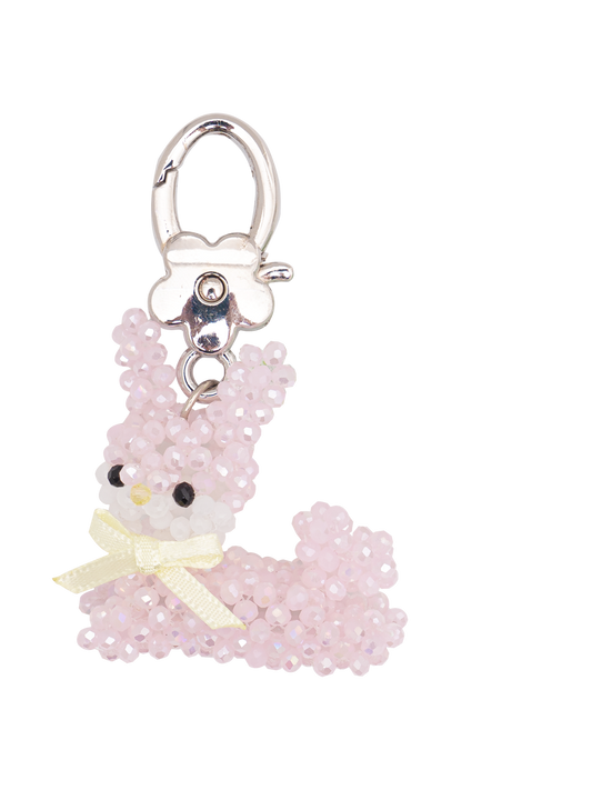 Baby Pink Rabbit Key Ring