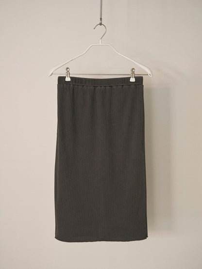MARAN Pigment Rib Skirt - Charcoal 商品画像16/19