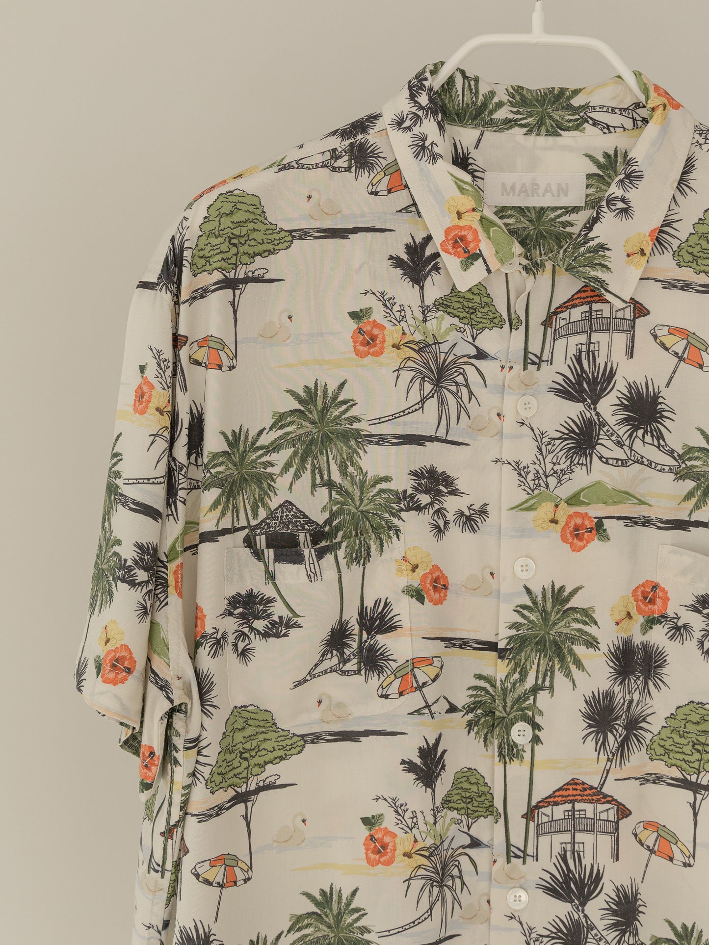 Hawaiian Shirt - Ivory