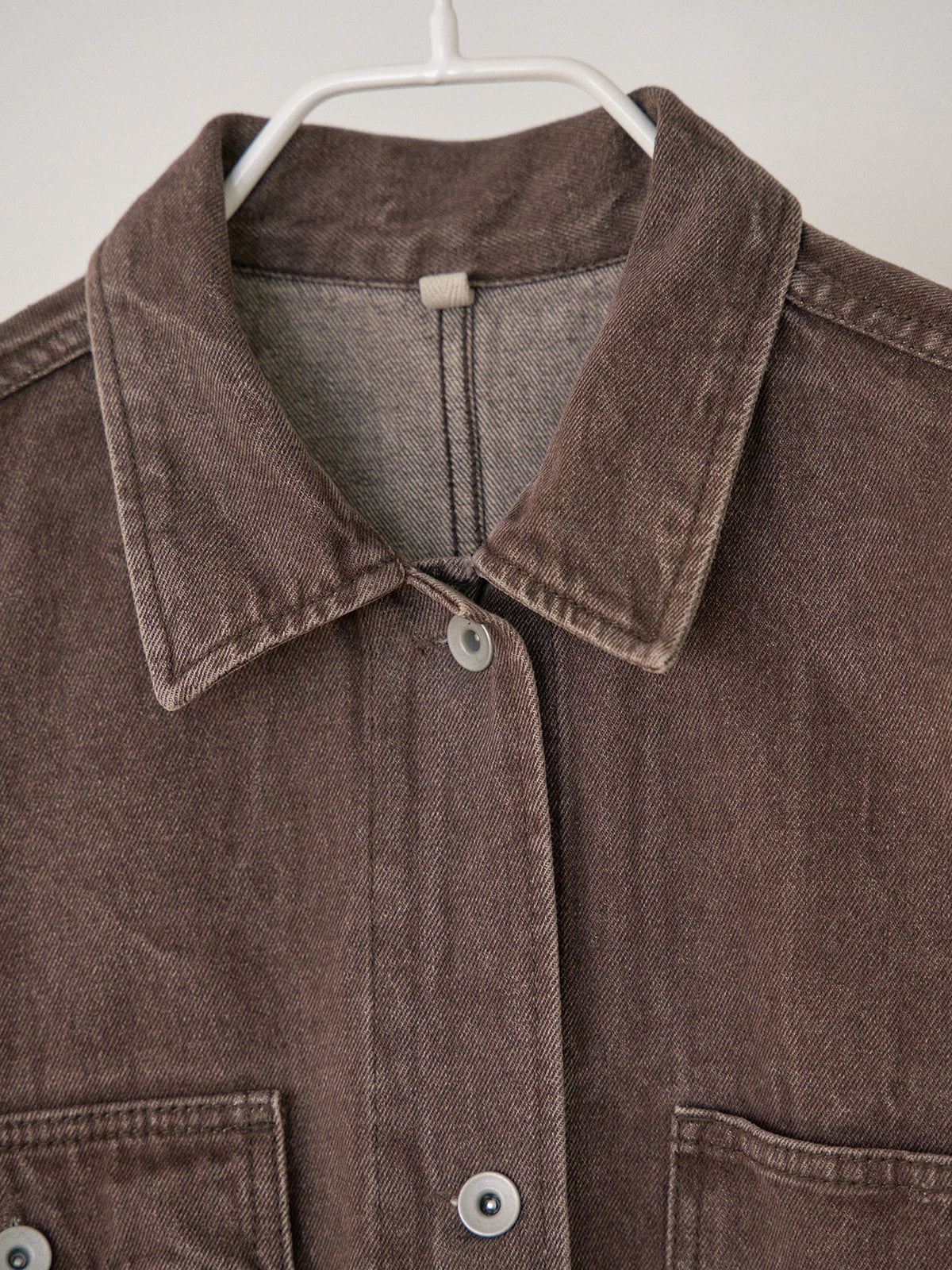 MARAN Brown Crack Coverall Jacket - Brown 商品画像19/21