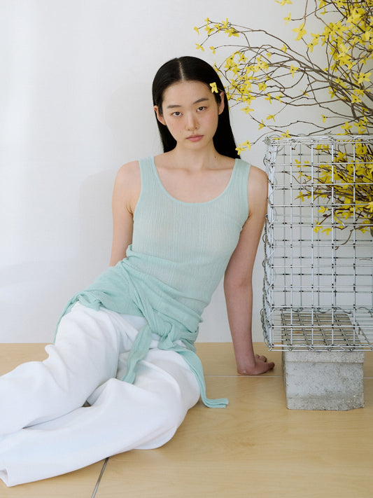 Multi Rib Sleeveless - Mint