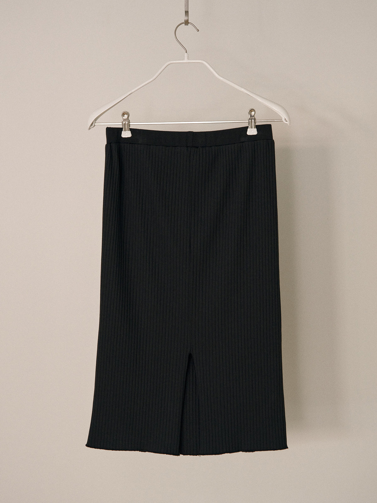 MARAN Lino Rib Skirt - Black 商品画像21/21
