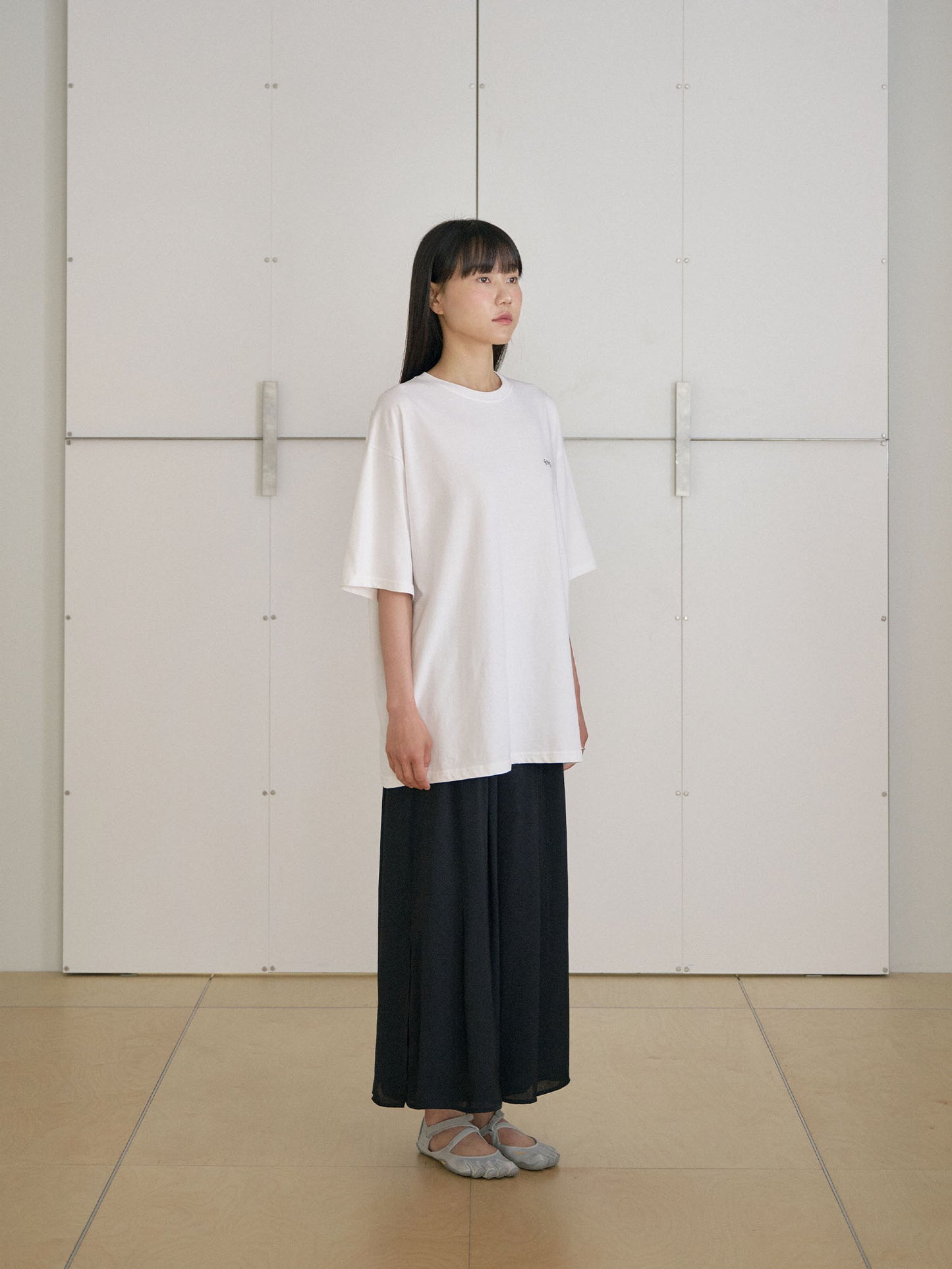 Dot Printing Short Sleeve - Ivory