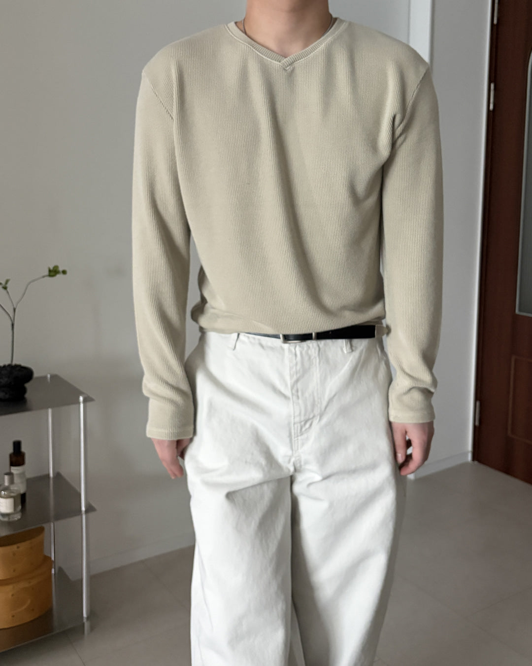 Pigment Knit V-Neck