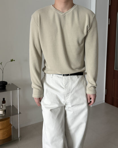 Pigment Knit V-Neck