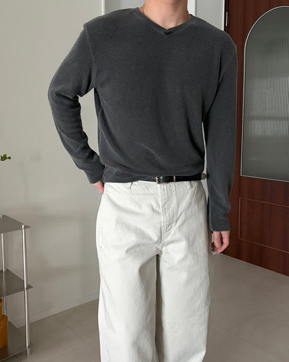Pigment Knit V-Neck