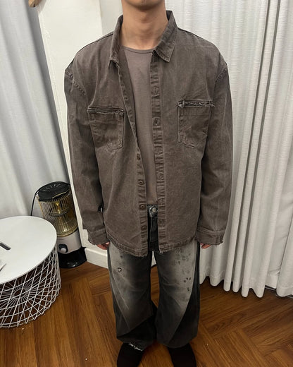Stone Western Military Jacket