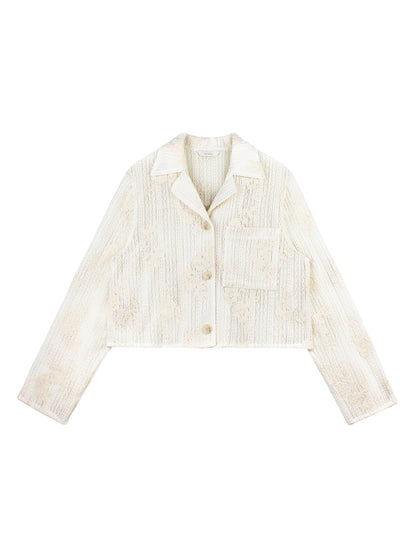 【HER&SHE 2025AW】A Rosy Lace Shirt