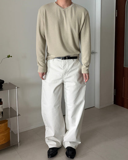 Pigment Knit V-Neck