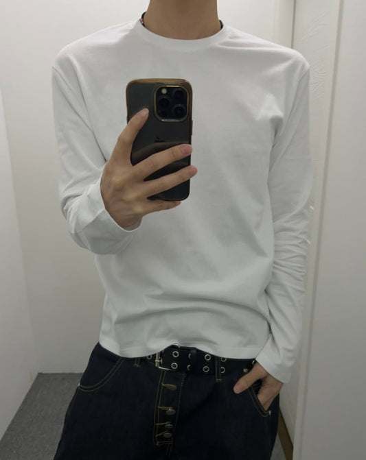 Standard U-Neck Long Sleeve Tee