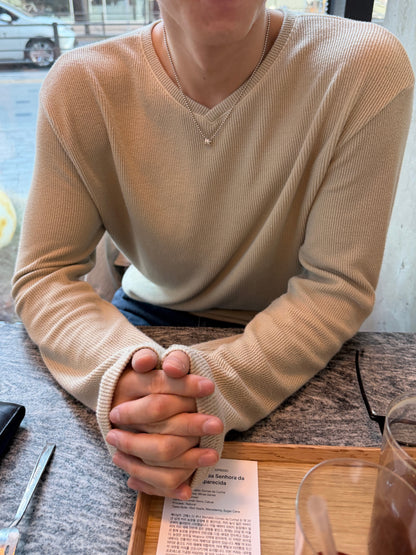Pigment Knit V-Neck