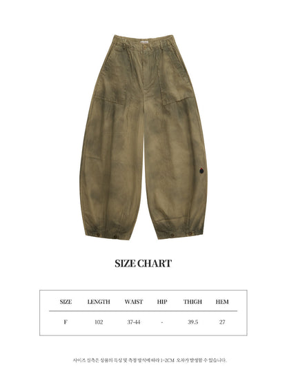 Curved works pants BE dirty