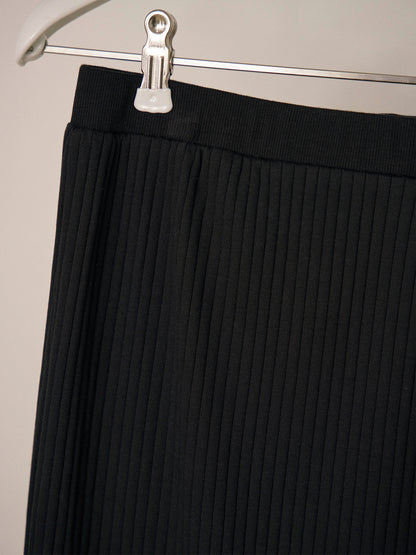 MARAN Lino Rib Skirt - Black 商品画像19/21