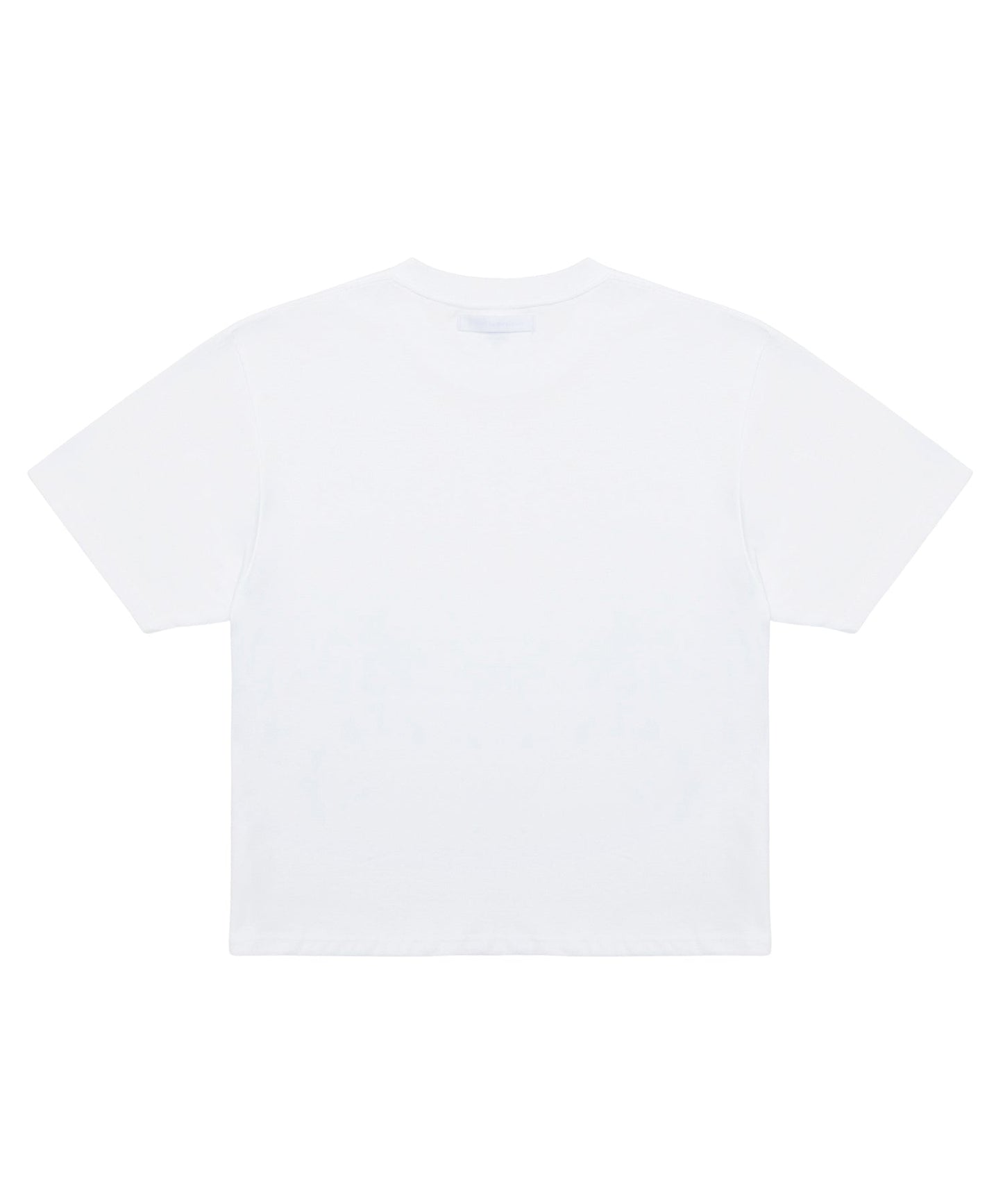 【C Wear シーウエア】Heavyweight Men's Crop T-Shirt White