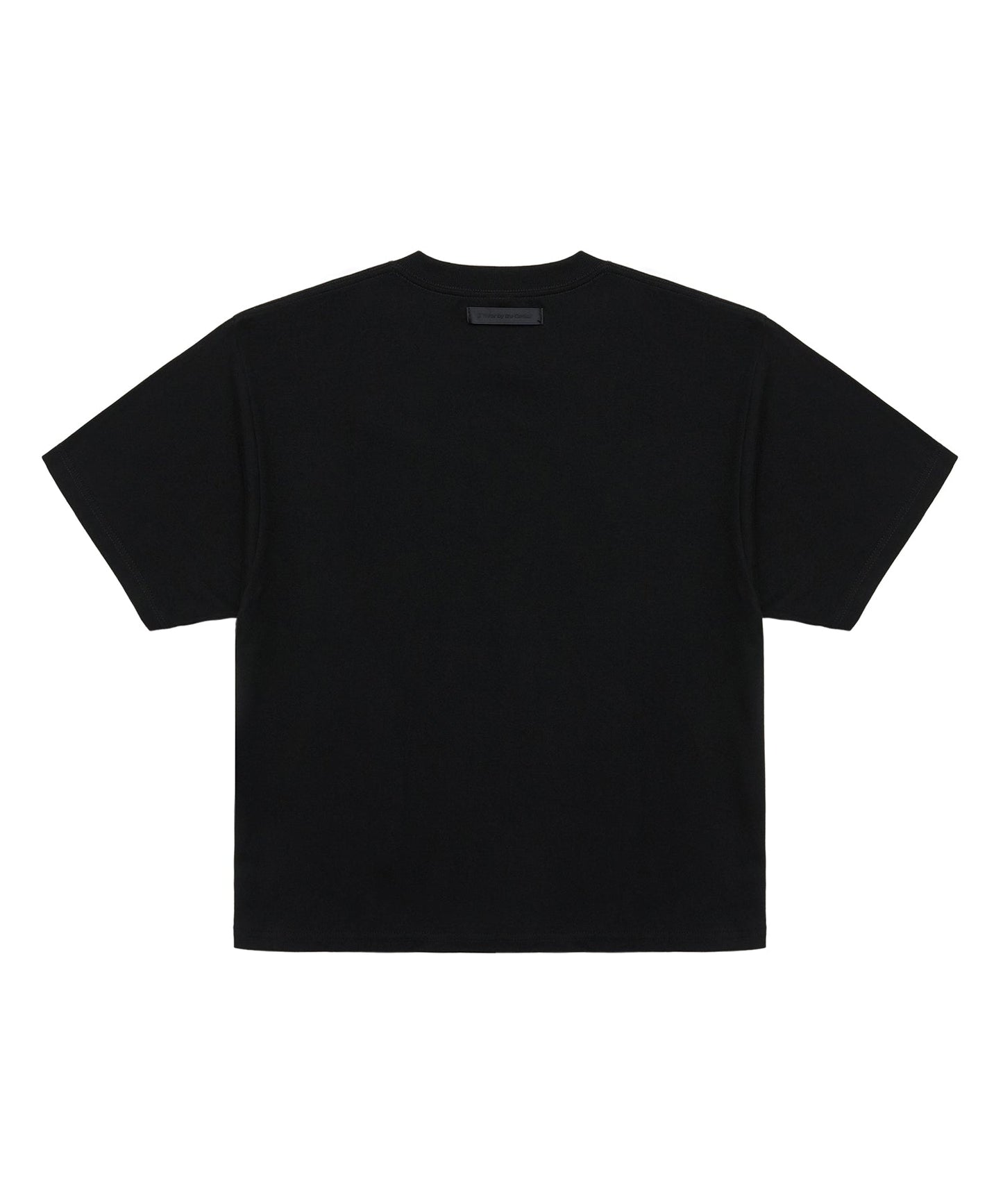 【C Wear シーウエア】Heavyweight Oversized Crop T-Shirt Black