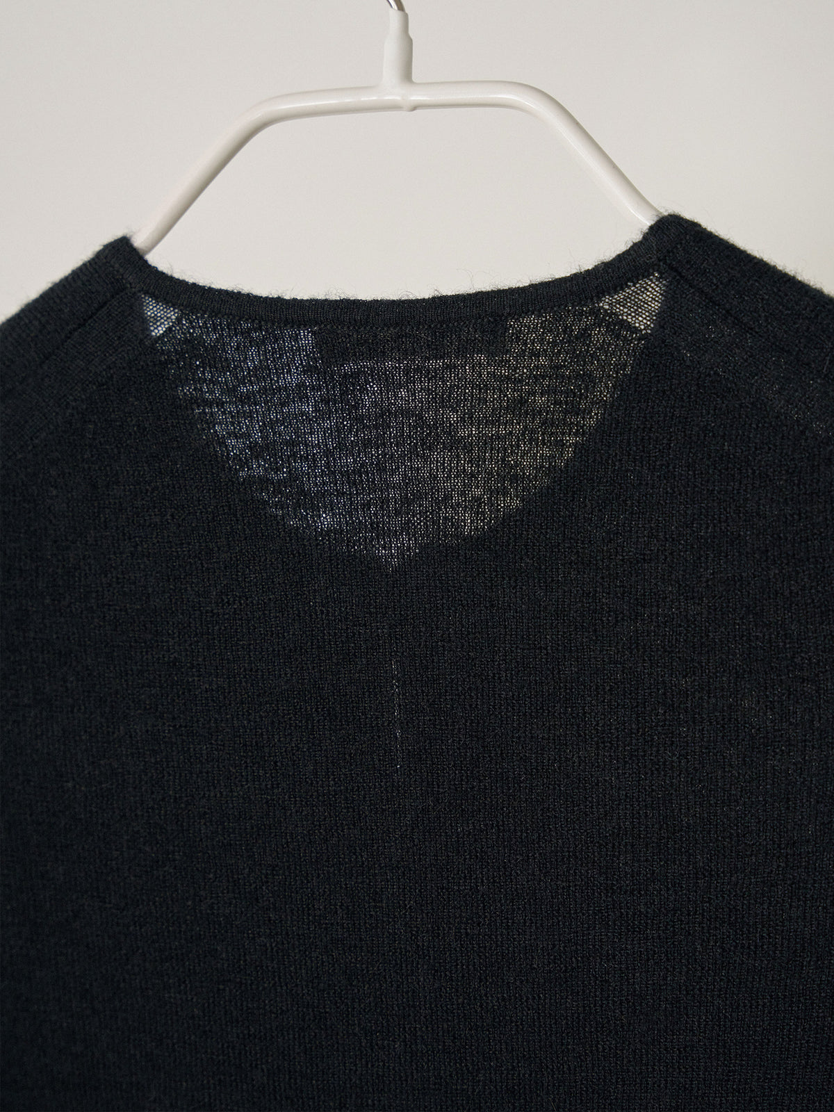 MARAN Alpaca Button Cardigan - Black 商品画像20/21