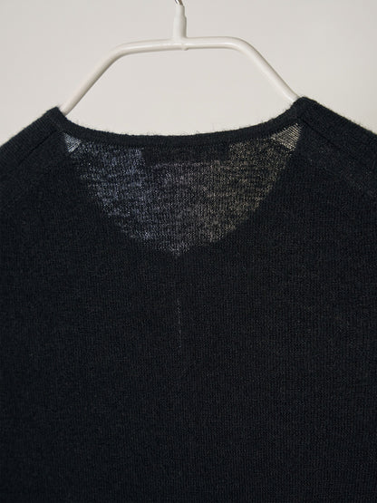 MARAN Alpaca Button Cardigan - Black 商品画像20/21