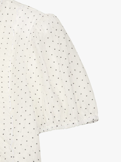 【A MA:DE 2026SS】Dot blouse ( 2color )