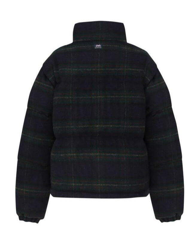 【Love You So Much】Abraham Wool Down Check Jacket
